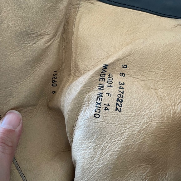 Frye Jamie Ring Tall Distressed Black Leather Riding Boots Size Women's 9 - Picture 16 of 16